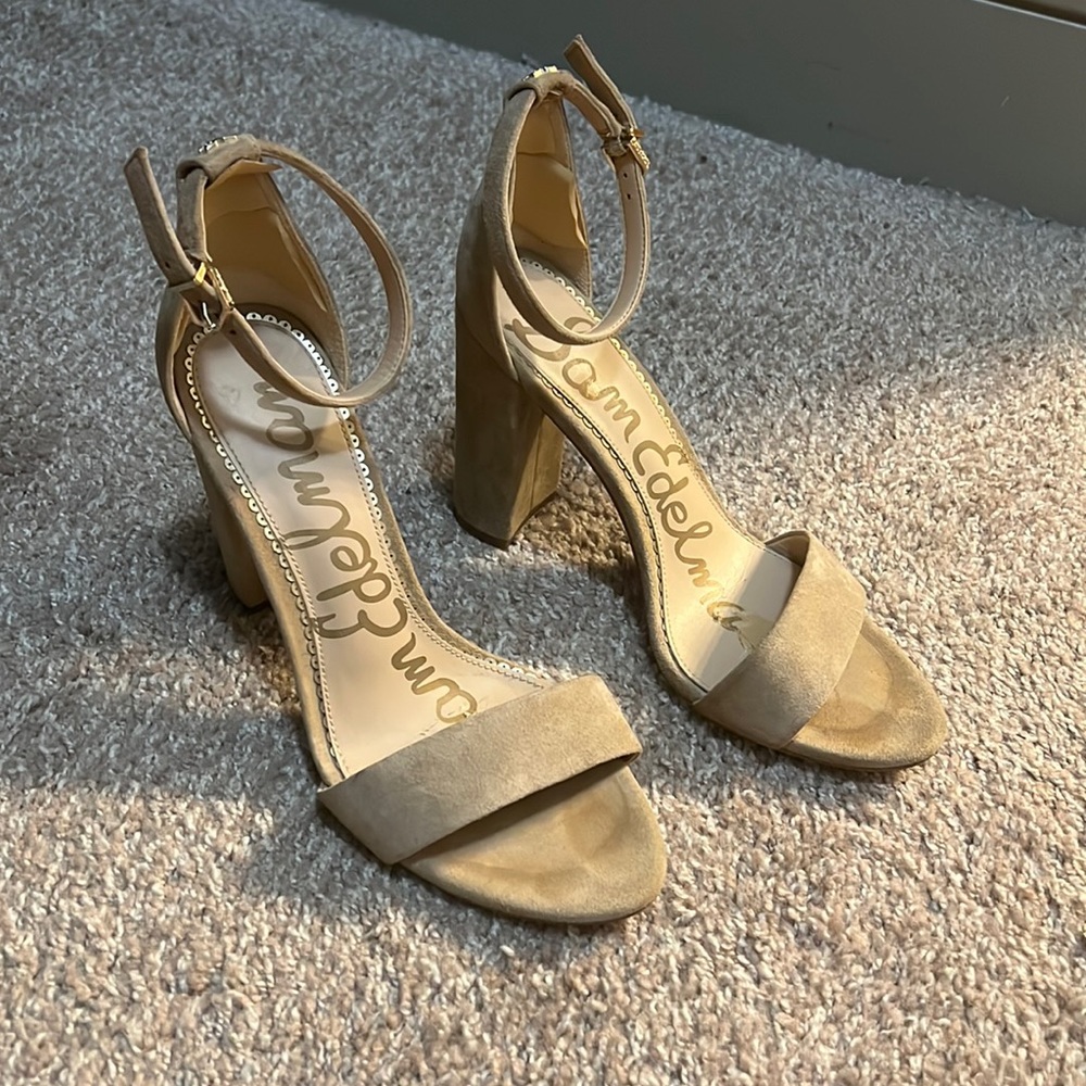 Sam Edelman Tan Heels